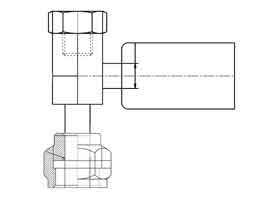 CY - Pipe-Fitting-Steel-O-ring-T-type-for-R-134a