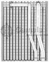 EVK-66048 - Evaporator-Core-74x225x172-BUICK-Century-REAR