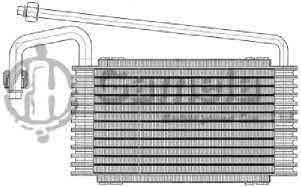 EVK-66317 - Evaporator-Core-90x342x178-2500