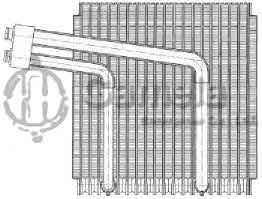 EVK-66458 - Evaporator-Core-74x235x238-Hyundai-RIO-PC-244-SONATA5-TRAJET