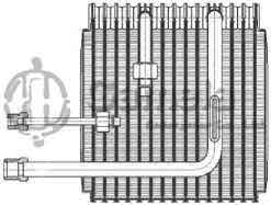 EVK-66527 - Evaporator-Core-90x215x208-Kia