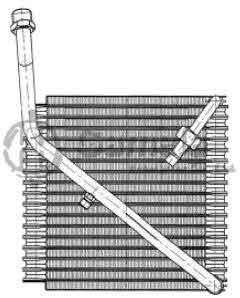 EVK-66546 - Evaporator-Core-90x235x215-Kia-SEPHIA