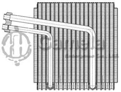 EVK-66548 - Evaporator-Core-74x235x238-Kia-SORENTO