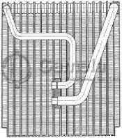 EVK-66558 - Evaporator-Core-74x235x214-Kia-SEDONA