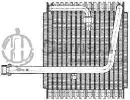 EVK-66610 - Evaporator-Core-90x235x215-Mazda-323