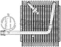 EVK-66615 - Evaporator-Core-90x235x215-Mazda-626-MX-6-OEM-GA2A-61-520C-GA2A-61-J10