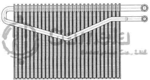 EVK-66673 - Evaporator-Core-60x200x296-Mercedes-OEM-0018308458-0018304958