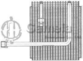 EVK-66795 - Evaporator-Core-60x235x214-Nissan-FRONTIERA