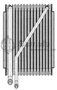 EVK-66949 - Evaporator-Core-90x267x202-ALHAMBRA-REAR