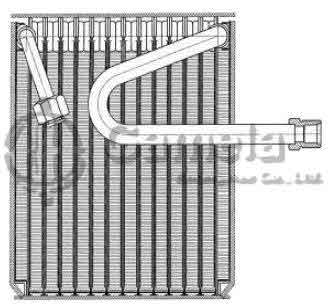 EVK-66990 - Evaporator-Core-90x225x182-Suzuki-ZEN