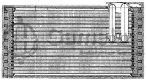 EVK-67181 - Evaporator-Core-38x129x295