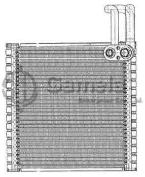 EVK-67207 - Evaporator-Core-38x210x225