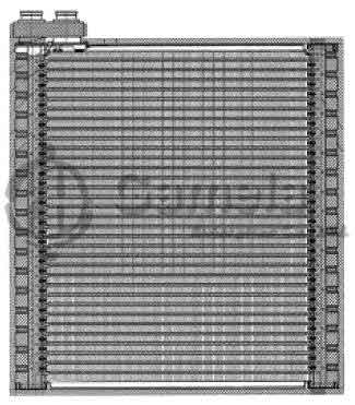 EVK-67244 - Evaporator-Core-38x236x235