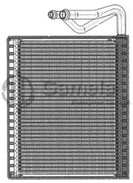 EVK-67267 - Evaporator-Core-38x250x225