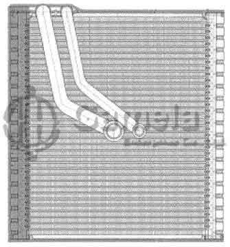 EVK-67268 - Evaporator-Core-38x250x245