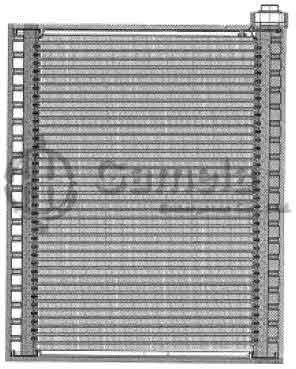 EVK-67276 - Evaporator-Core-38x263x225