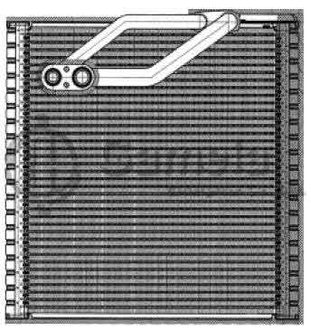 EVK-67277 - Evaporator-Core-38x263x275