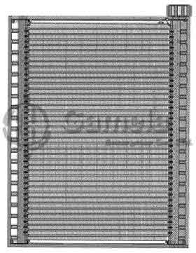 EVK-67284 - Evaporator-Core-38x276x225