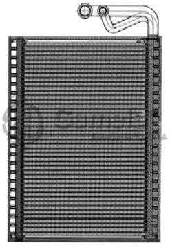 EVK-67376 - Evaporator-Core-38x303x235