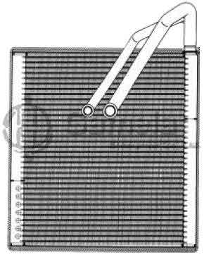 EVK-67405 - Evaporator-Core-34x245x245