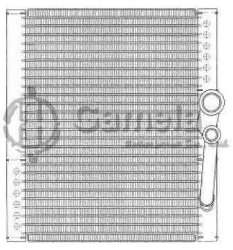 EVK-67407 - Evaporator-Core-38x210x198