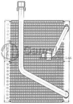 EVK-67431 - Evaporator-Core-38x241x200