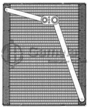 EVK-67452 - Evaporator-Core-38x280x240