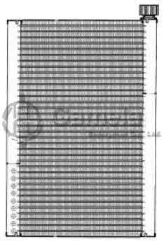 EVK-67463 - Evaporator-Core-38x288x200