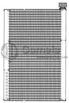 EVK-67464 - Evaporator-Core-38x288x200