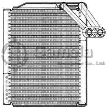 EVK-67474 - Evaporator-Core-44x240x208