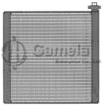 EVK-67487 - Evaporator-Core-44x250x275