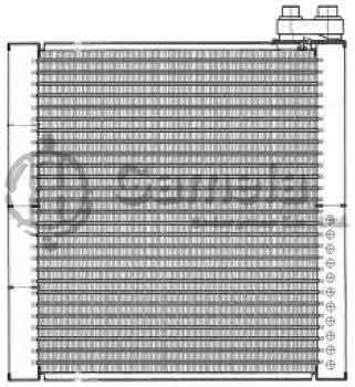 EVK-67502 - Evaporator-Core-49x233x245