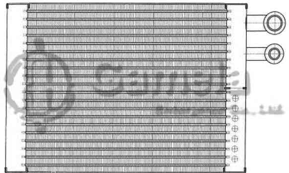 EVK-67512 - Evaporator-Core-49x167x250