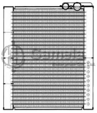 EVK-67515 - Evaporator-Core-49x225x205