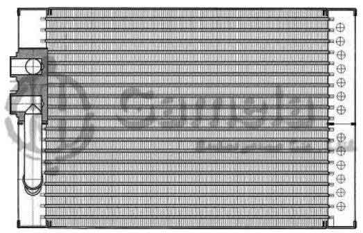 EVK-67517 - Evaporator-Core-49x160x260