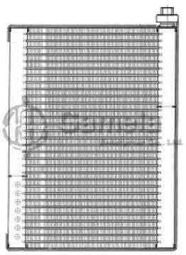 EVK-67518 - Evaporator-Core-49x255x200