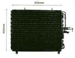 GCB66016 - Condenser-for-BENZ-W124-300E-90-6P-OEM-124-830-1670