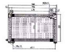 GCF1060 - Condenser-for-FORD-FESTIVA-94