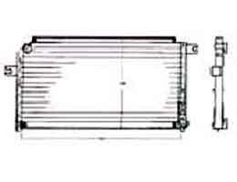 GCN1142 - Condenser-for-NISSAN-MAXIMA-89-92