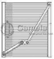 GE018045 - Evaporator-for-MITSUBISHI-LANCER-OUTLANDER