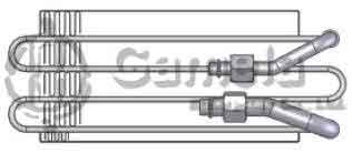 GE018053 - Evaporator-for-MITSUBISHI-PAJERO-REAR