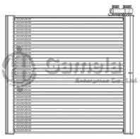 JLS-SC-081 - Evaporator-for-HONDA-CIVIC-CRV-OEM-80211-SVA-A01