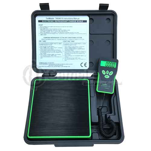 TM58618 - ToolMaster-Digital-Refrigerant-Scale-100-KGS-5G-ELECTRONIC-REFRIGERANT-CHARGE-SCALE-with-CE-CERTIFICATION