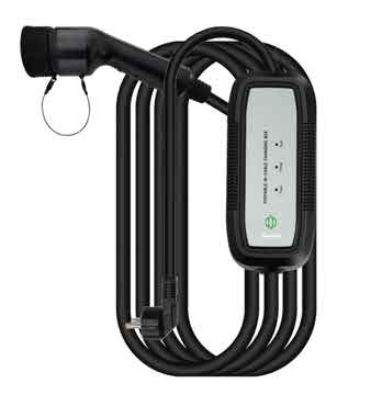 1412EEUG - Type2 (62196) 16A AC Indicator Light Portable Ev Charger with 16A European standard plug