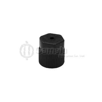 22615BK - Cap, Black High side, 17mm fitting 8mm Thread