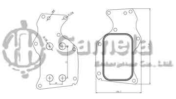 323017 - Oil Cooler for BMW OEM: 11428585624