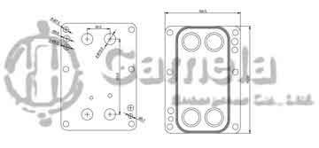 341004 - Oil Cooler for RENAULT OEM: 8200781898