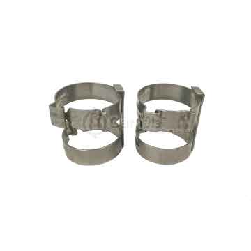 58324-10 - Reusable Hose Clamp Holder for hose 10", Double type, Metal, fit Pipe Fitting DA/DB/DC/DD (Heavy Duty use)