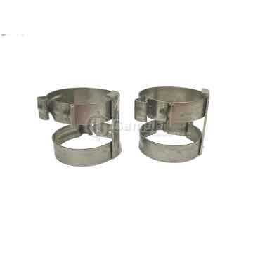 58324-12 - Reusable Hose Clamp Holder for hose 12", Double type, Metal, fit Pipe Fitting DA/DB/DC/DD (Heavy Duty use)
