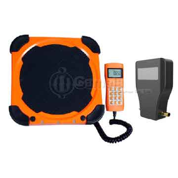 58616,58616V - Digital scales 100kg/5g or 150kg/10g with solenoid valve